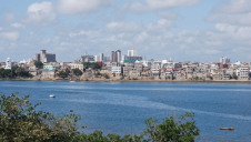 The city of Mombasa on the Indian Ocean has an estimated population of 1.2 million